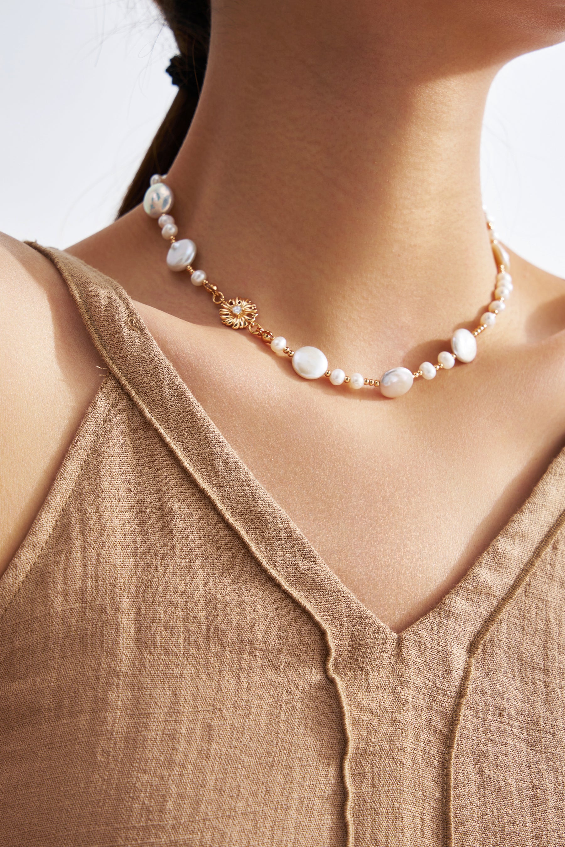 Falling Petals Necklace