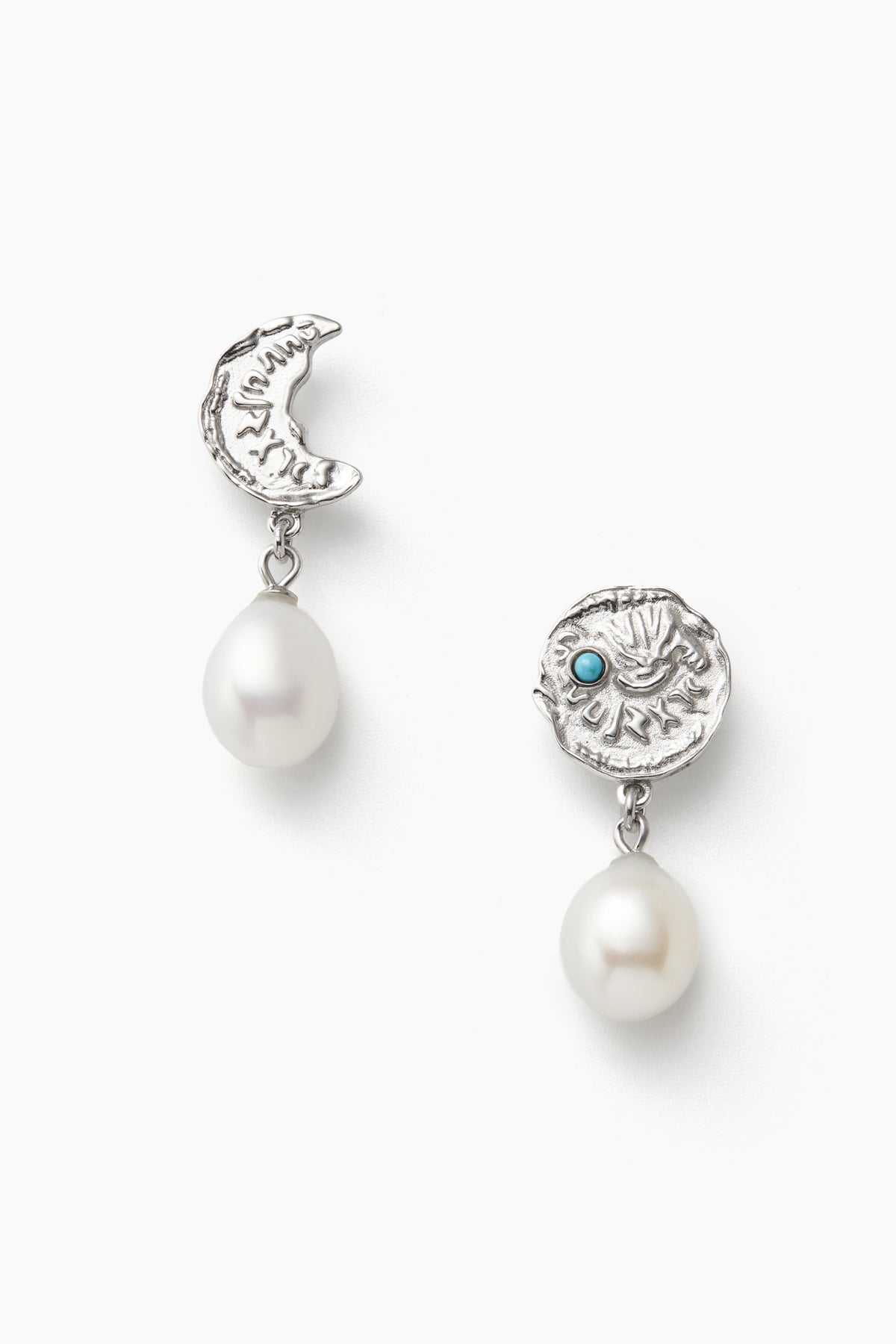 Dusk Earrings - Silver