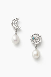 Dusk Earrings - Silver