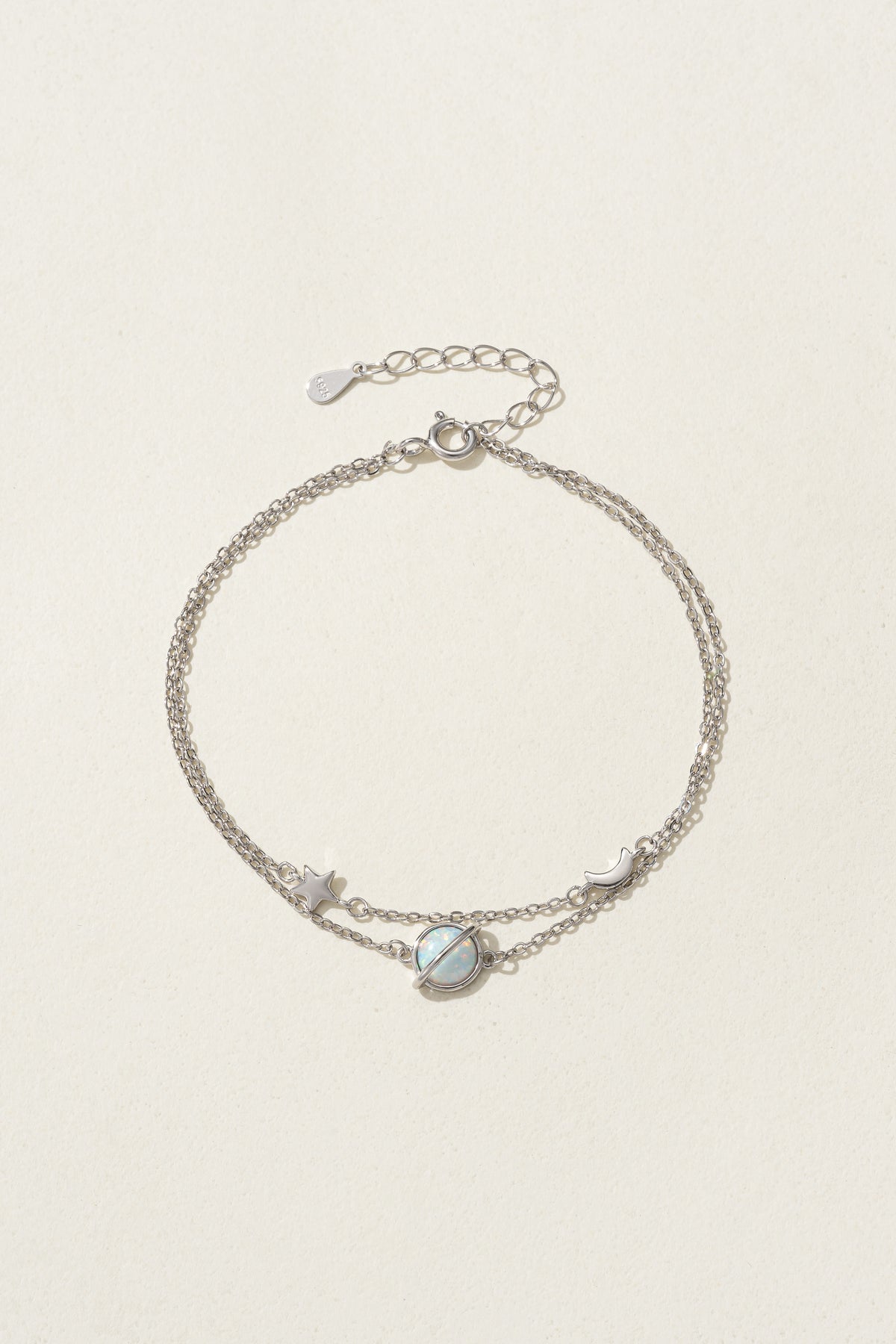 Eclipsed Destiny Bracelet - silver